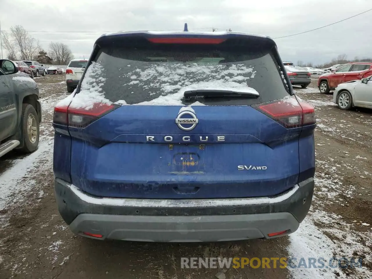 6 Photograph of a damaged car 5N1AT3BB1MC712299 NISSAN ROGUE 2021