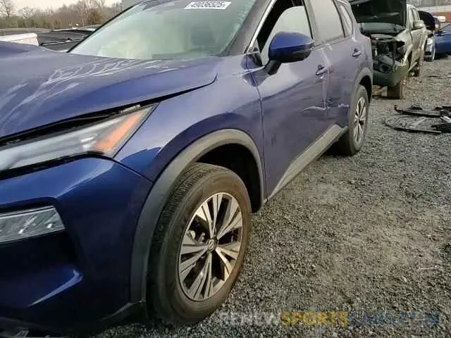 12 Photograph of a damaged car 5N1AT3BB1MC718779 NISSAN ROGUE 2021