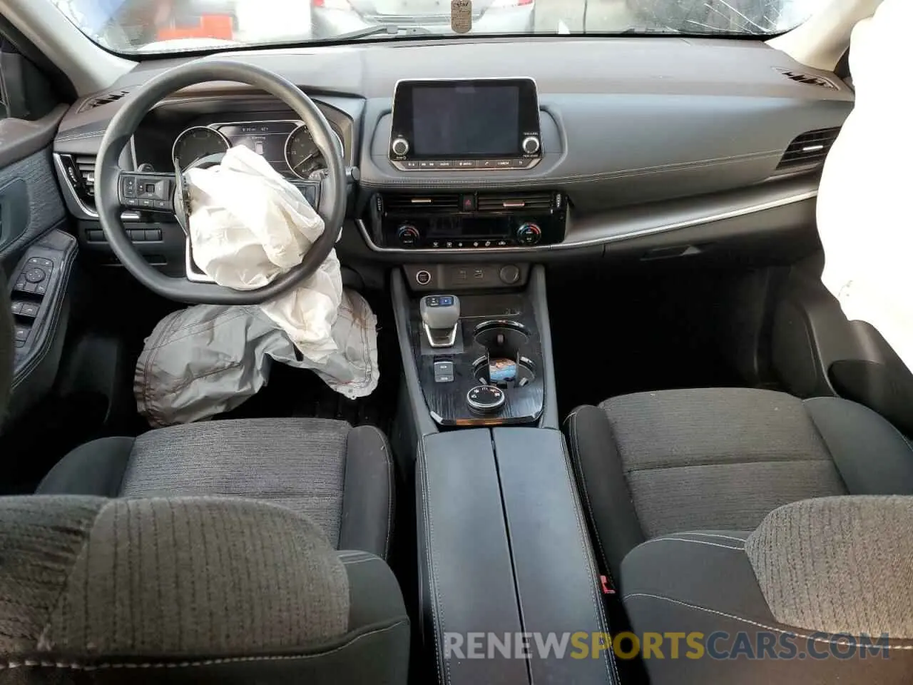 8 Photograph of a damaged car 5N1AT3BB1MC718779 NISSAN ROGUE 2021