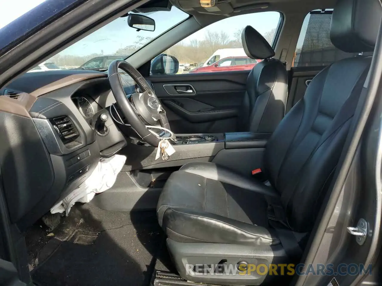 7 Photograph of a damaged car 5N1AT3BB1MC720421 NISSAN ROGUE 2021