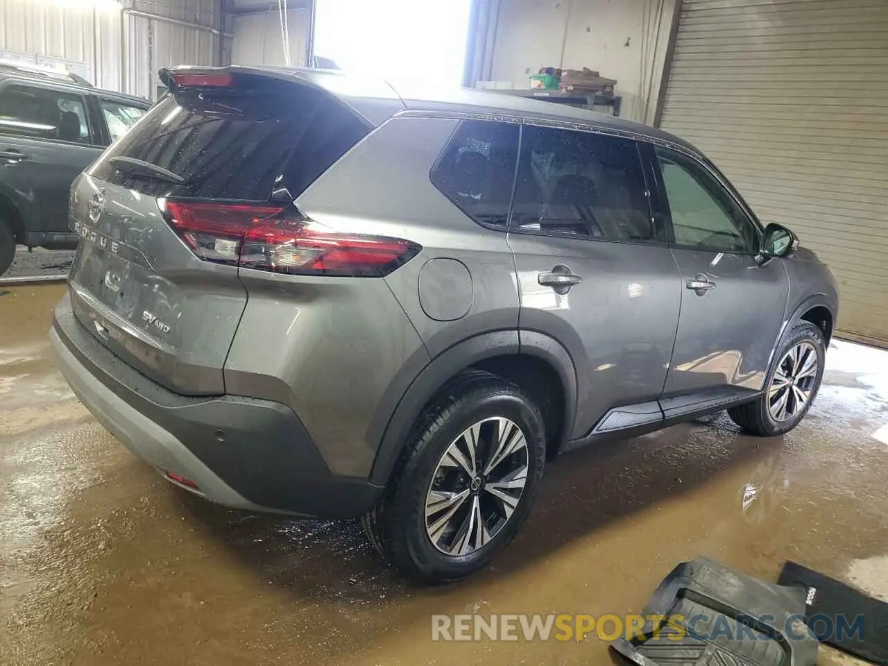 3 Photograph of a damaged car 5N1AT3BB1MC735386 NISSAN ROGUE 2021