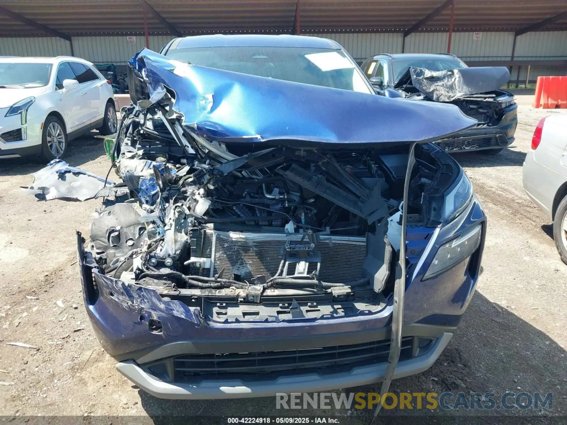 12 Photograph of a damaged car 5N1AT3BB1MC770638 NISSAN ROGUE 2021