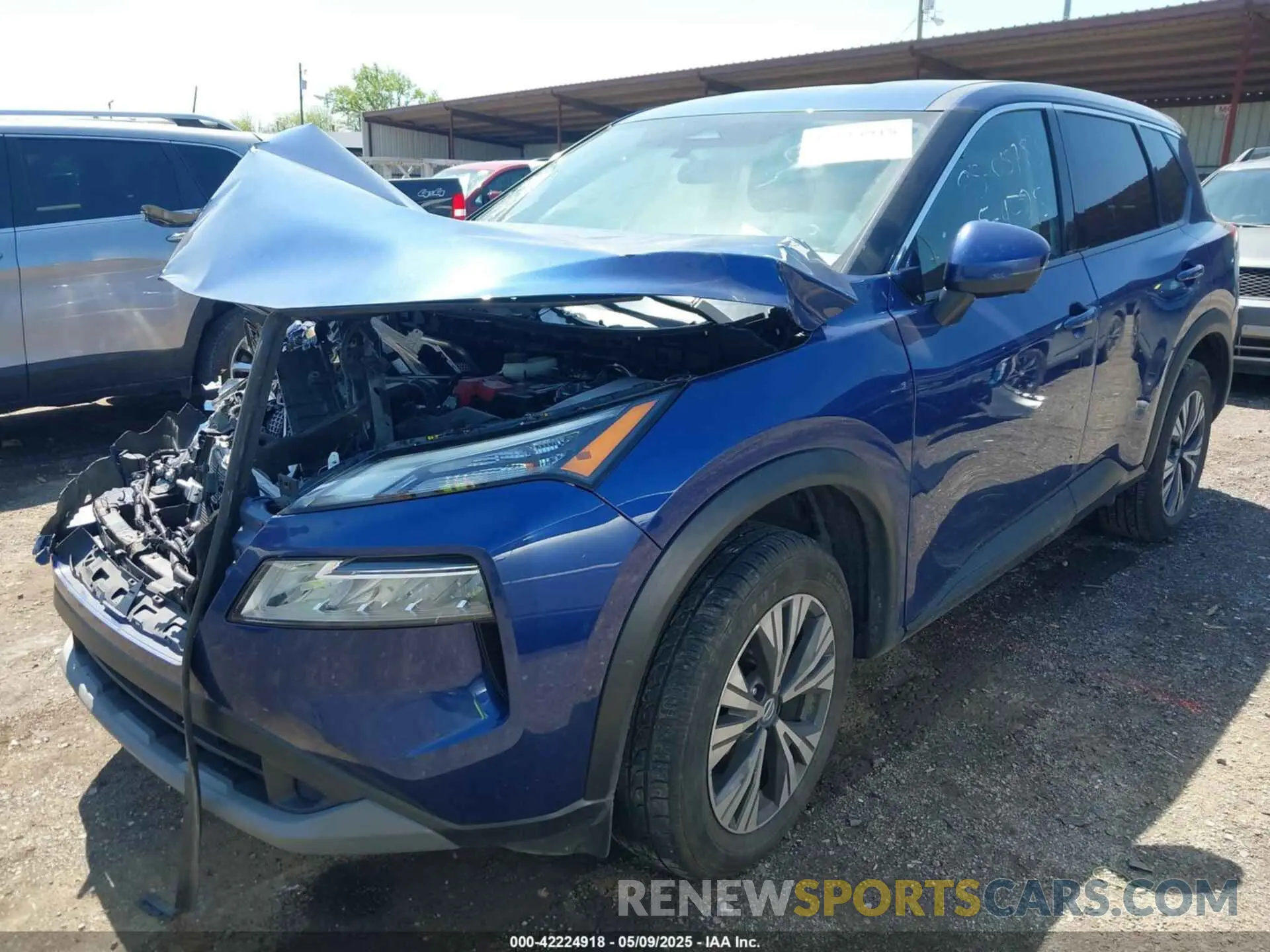 2 Photograph of a damaged car 5N1AT3BB1MC770638 NISSAN ROGUE 2021