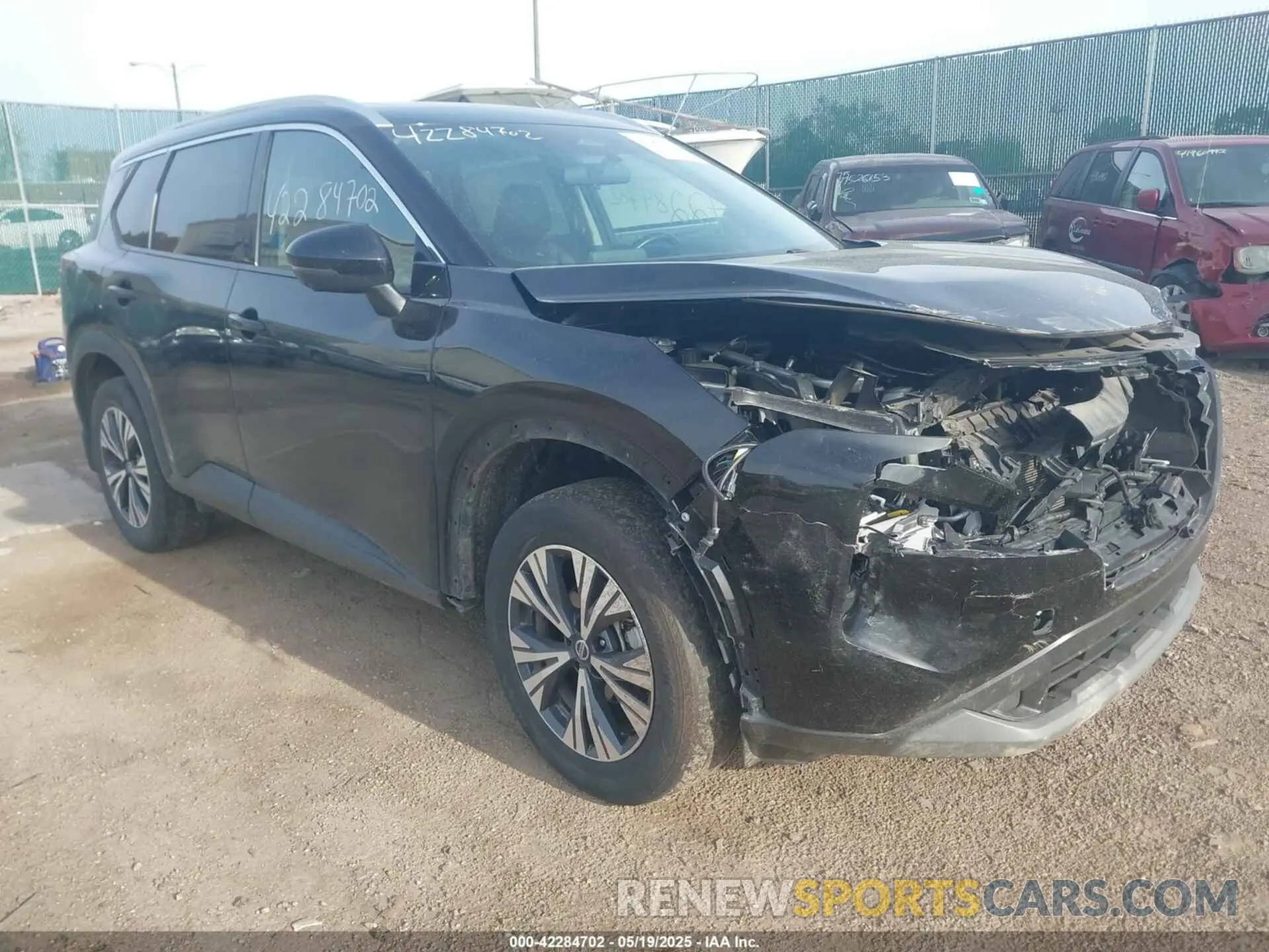 1 Photograph of a damaged car 5N1AT3BB1MC784975 NISSAN ROGUE 2021