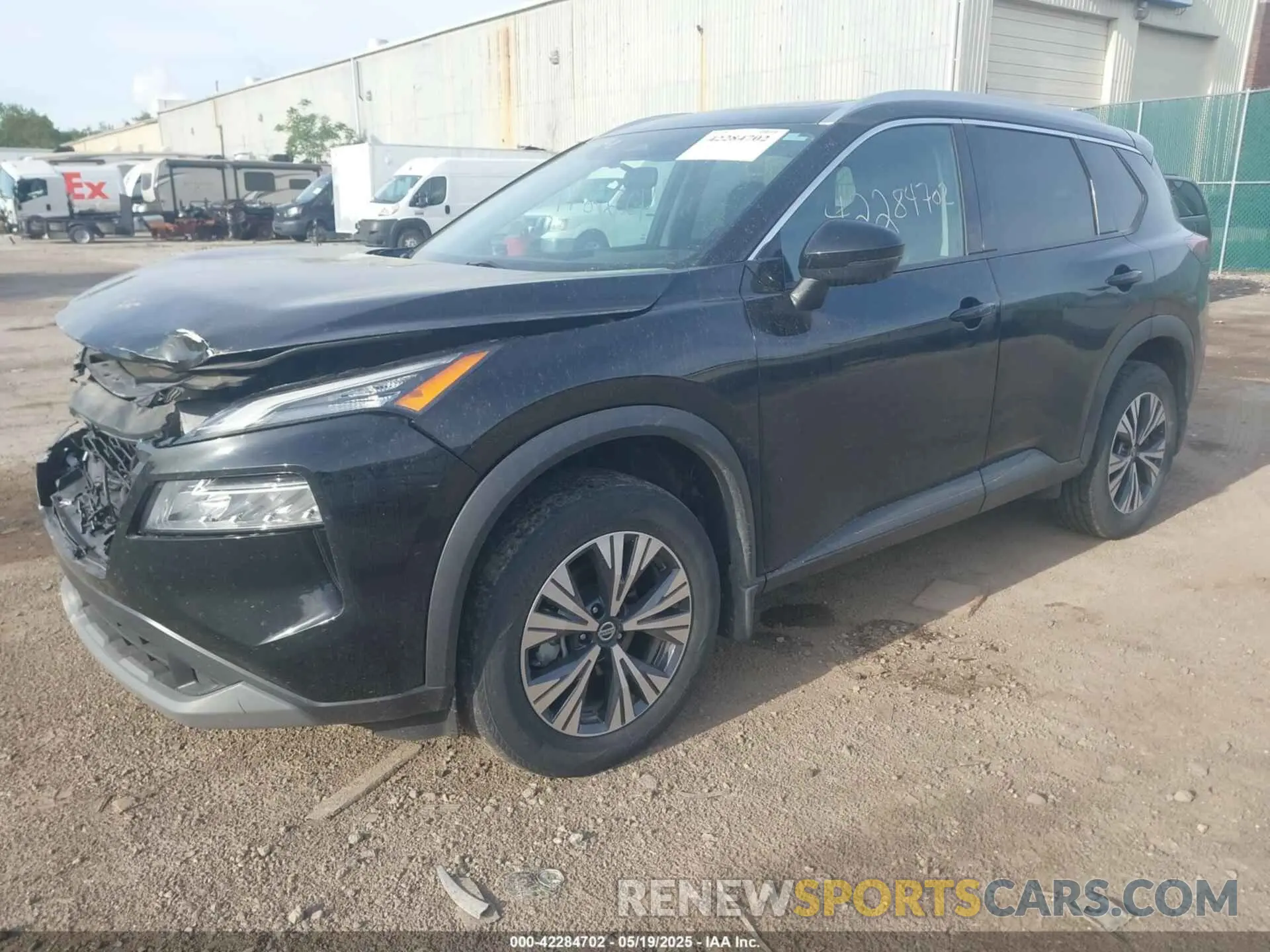 2 Photograph of a damaged car 5N1AT3BB1MC784975 NISSAN ROGUE 2021