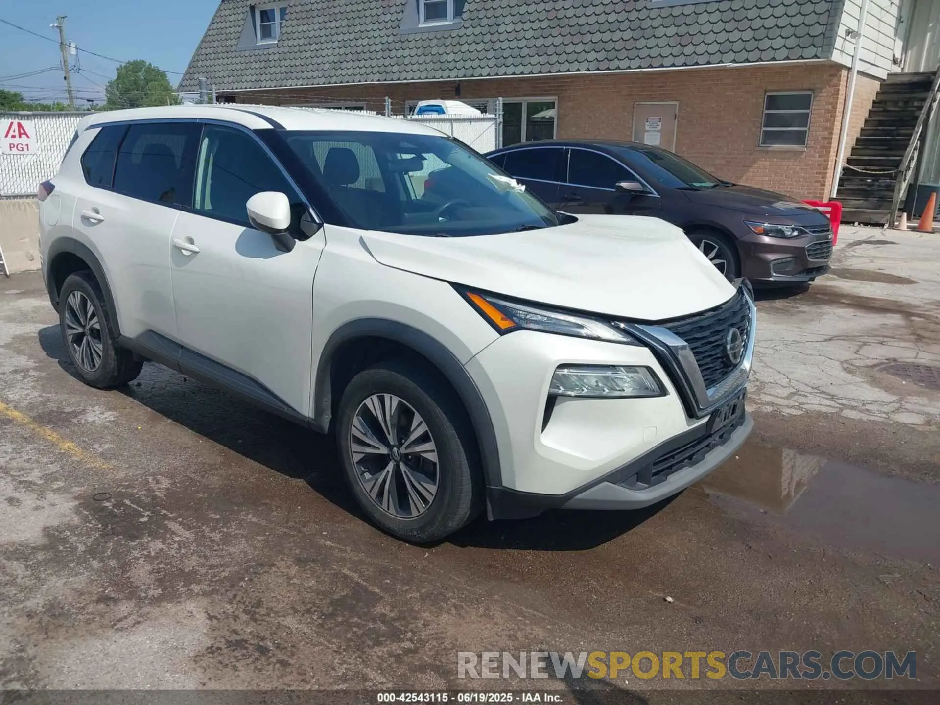 1 Photograph of a damaged car 5N1AT3BB1MC791070 NISSAN ROGUE 2021