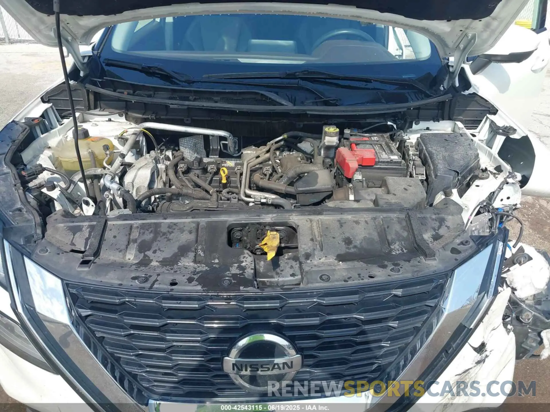 10 Photograph of a damaged car 5N1AT3BB1MC791070 NISSAN ROGUE 2021