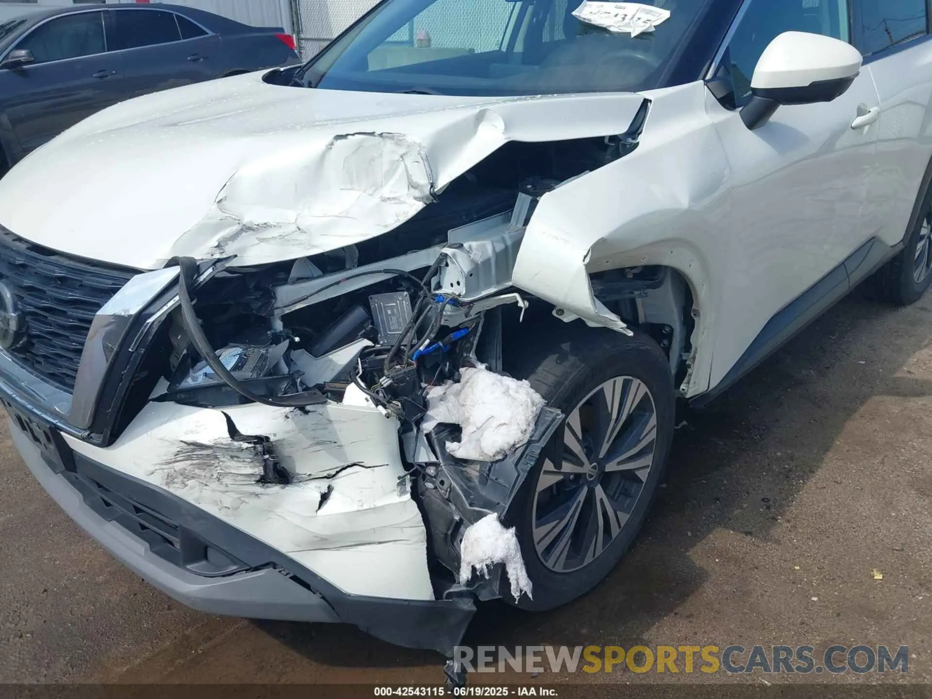 6 Photograph of a damaged car 5N1AT3BB1MC791070 NISSAN ROGUE 2021