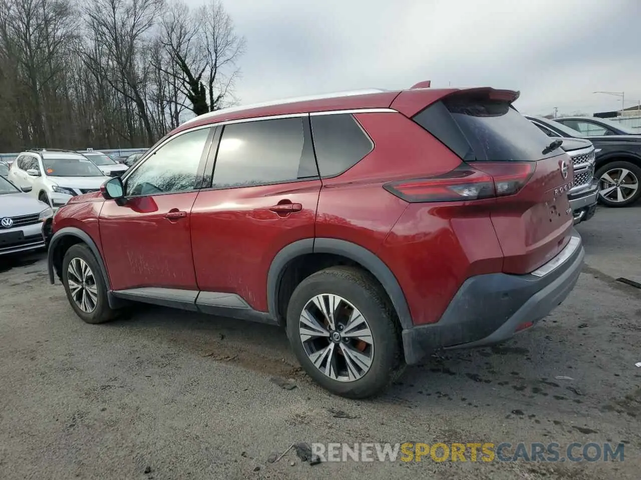 2 Photograph of a damaged car 5N1AT3BB1MC794552 NISSAN ROGUE 2021
