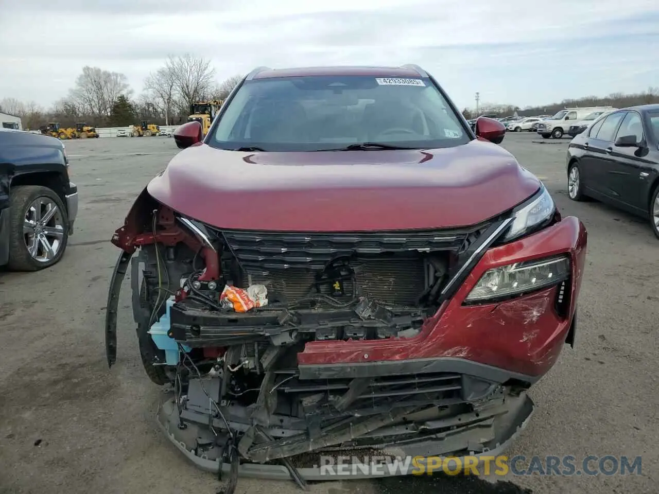 5 Photograph of a damaged car 5N1AT3BB1MC794552 NISSAN ROGUE 2021