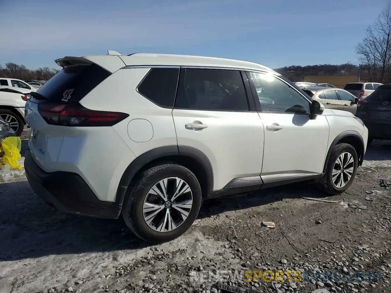 3 Photograph of a damaged car 5N1AT3BB1MC798133 NISSAN ROGUE 2021