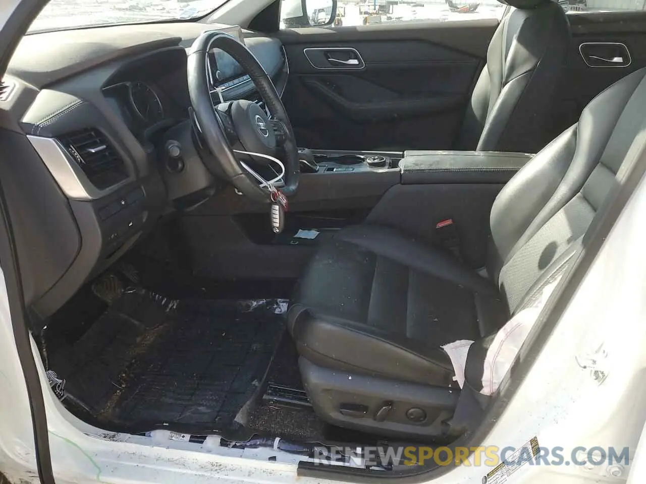 7 Photograph of a damaged car 5N1AT3BB1MC798133 NISSAN ROGUE 2021
