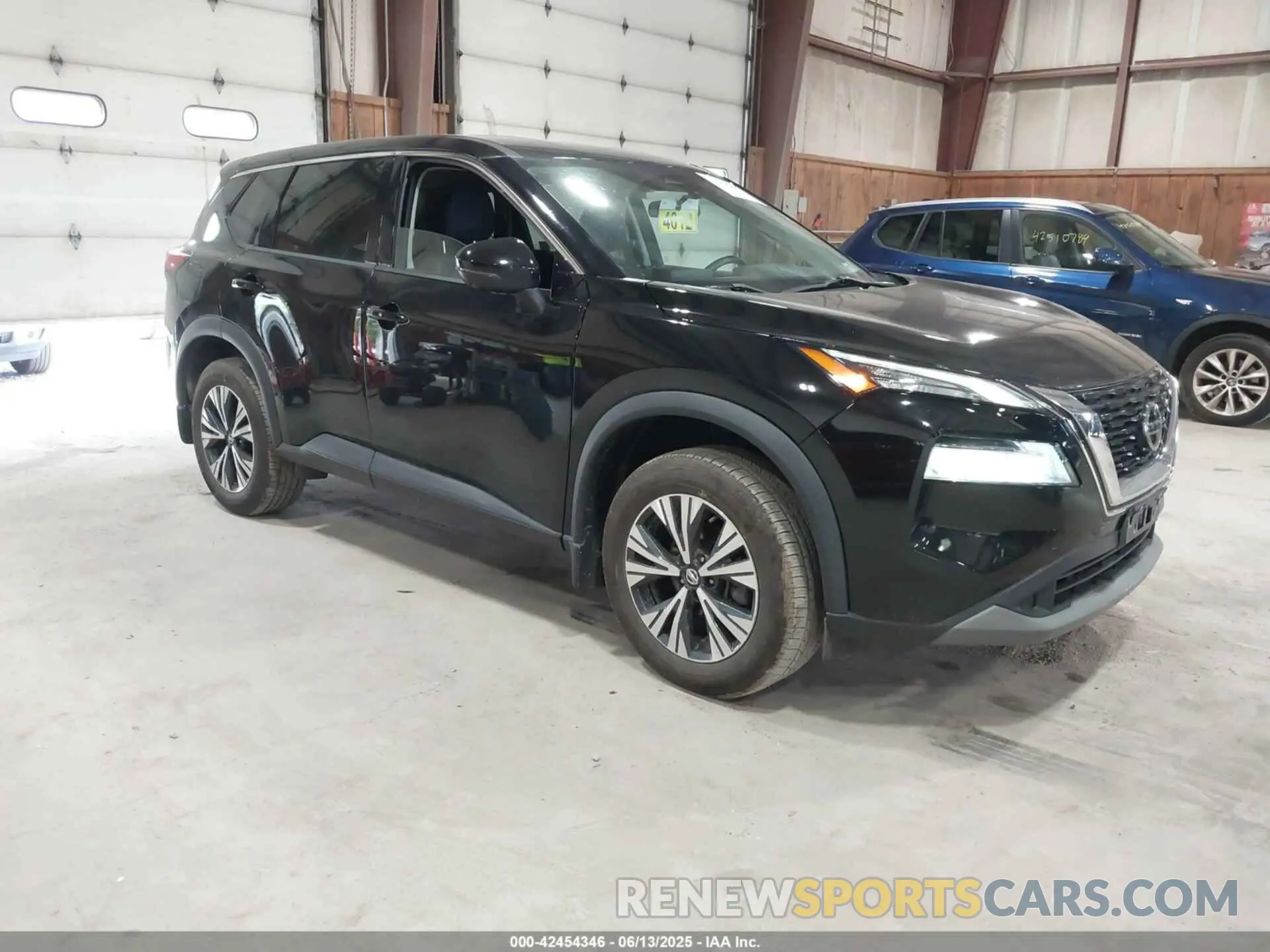 1 Photograph of a damaged car 5N1AT3BB1MC808210 NISSAN ROGUE 2021