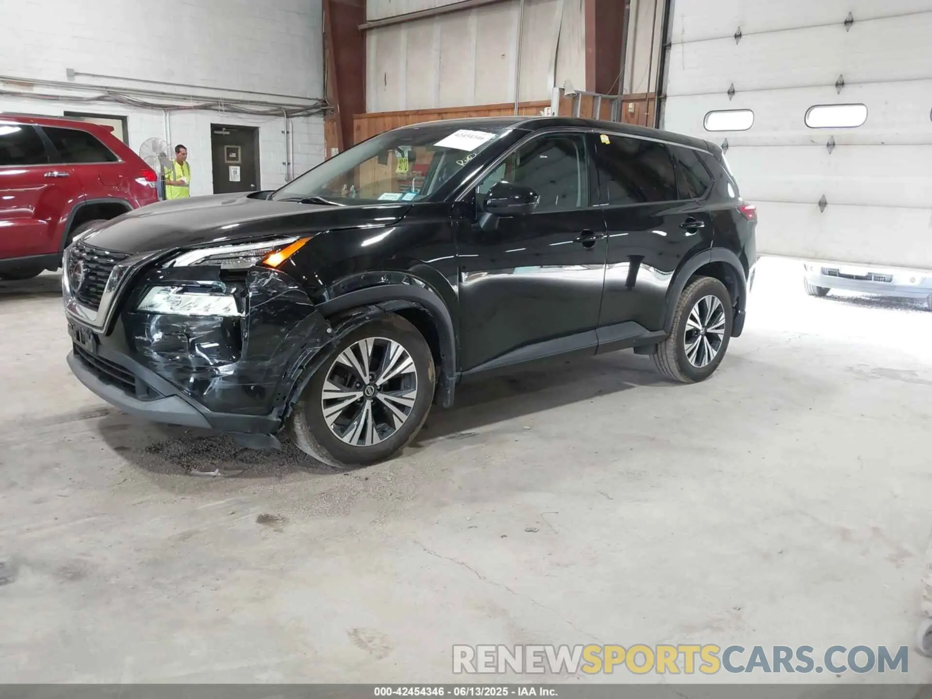 2 Photograph of a damaged car 5N1AT3BB1MC808210 NISSAN ROGUE 2021