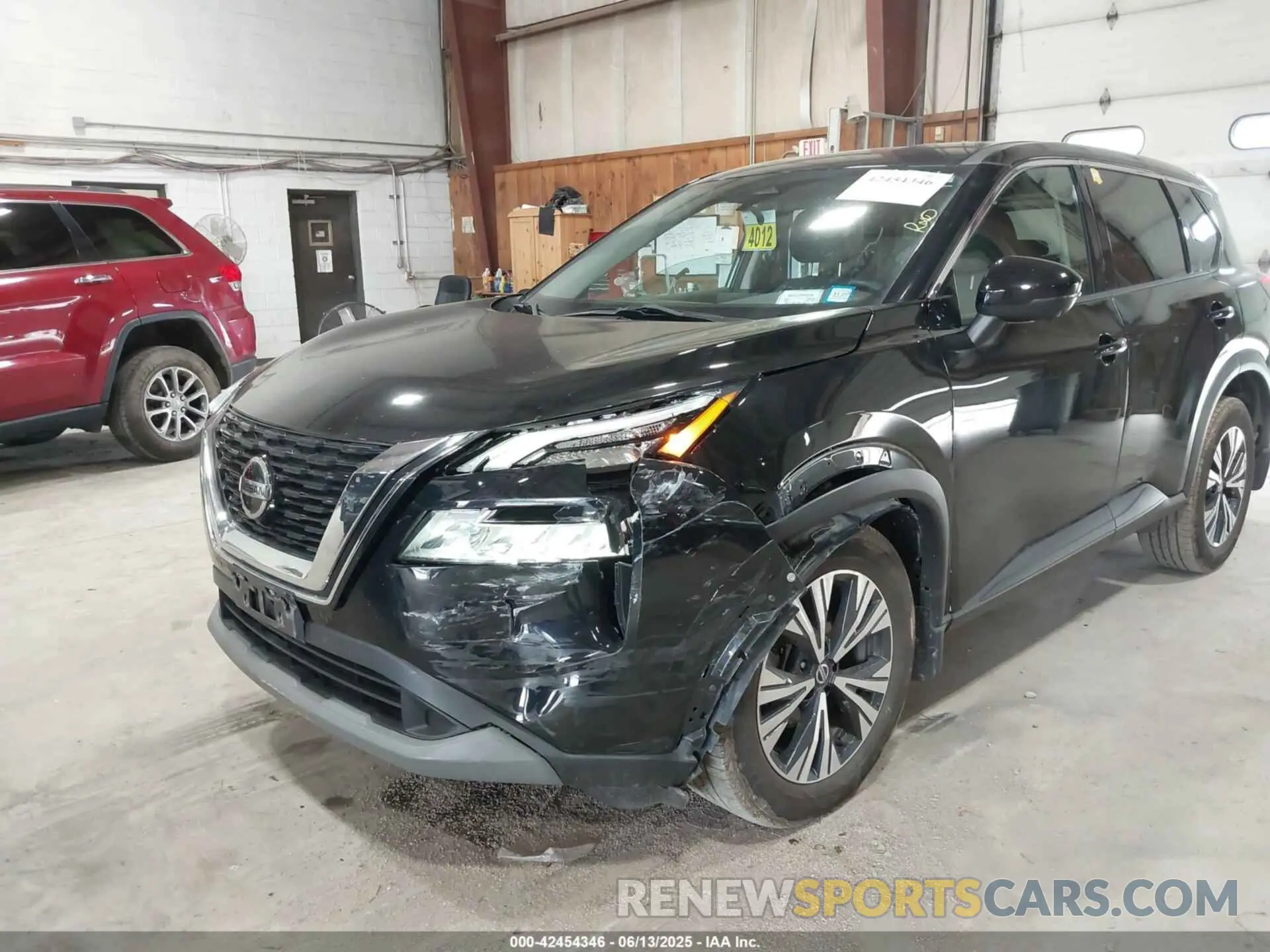 6 Photograph of a damaged car 5N1AT3BB1MC808210 NISSAN ROGUE 2021
