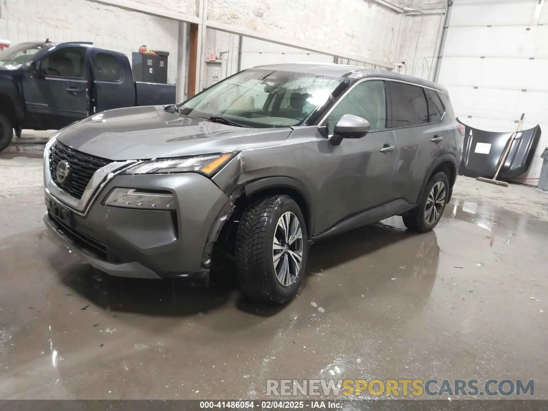 2 Photograph of a damaged car 5N1AT3BB1MC818056 NISSAN ROGUE 2021