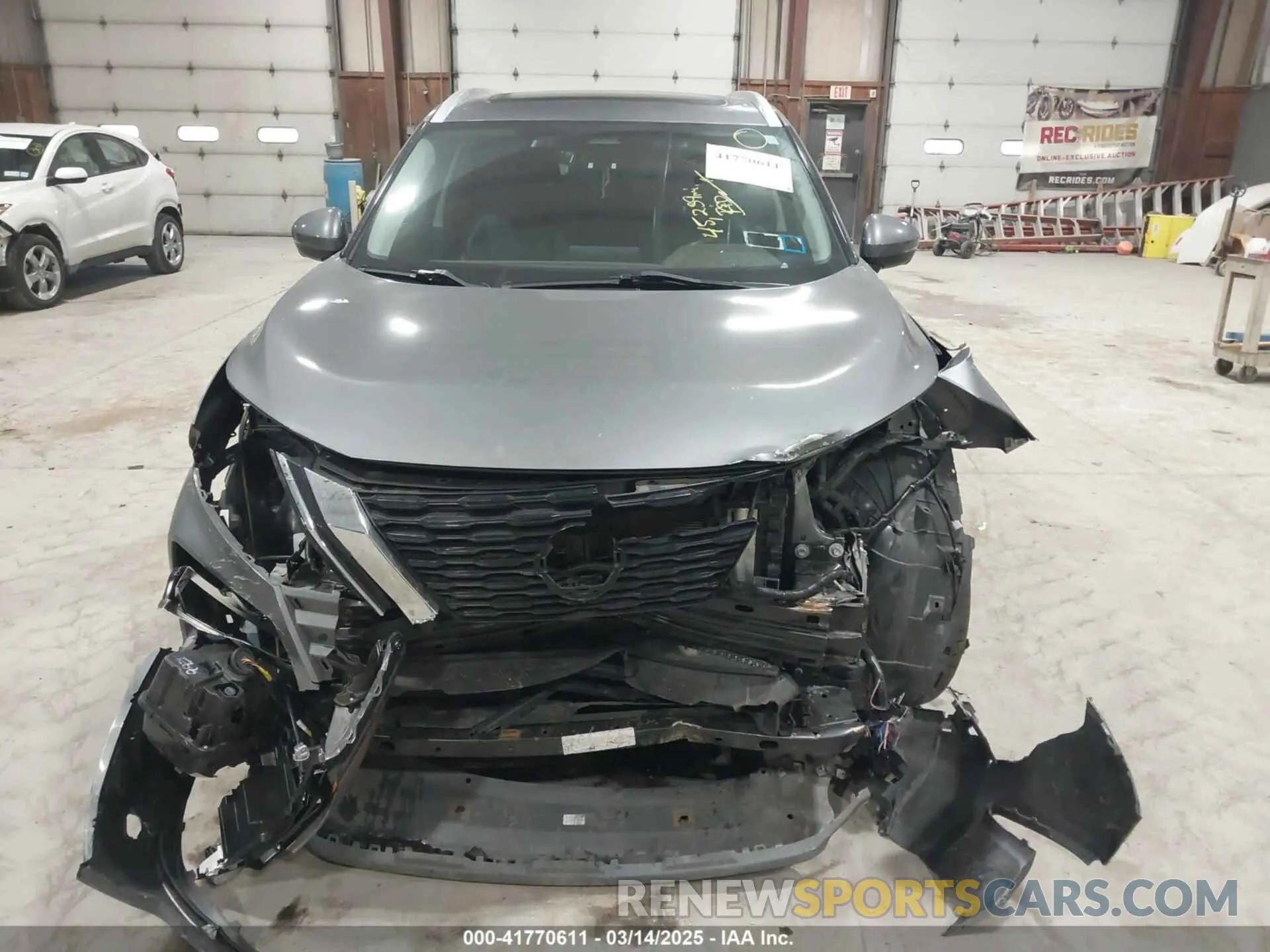 12 Photograph of a damaged car 5N1AT3BB1MC844611 NISSAN ROGUE 2021