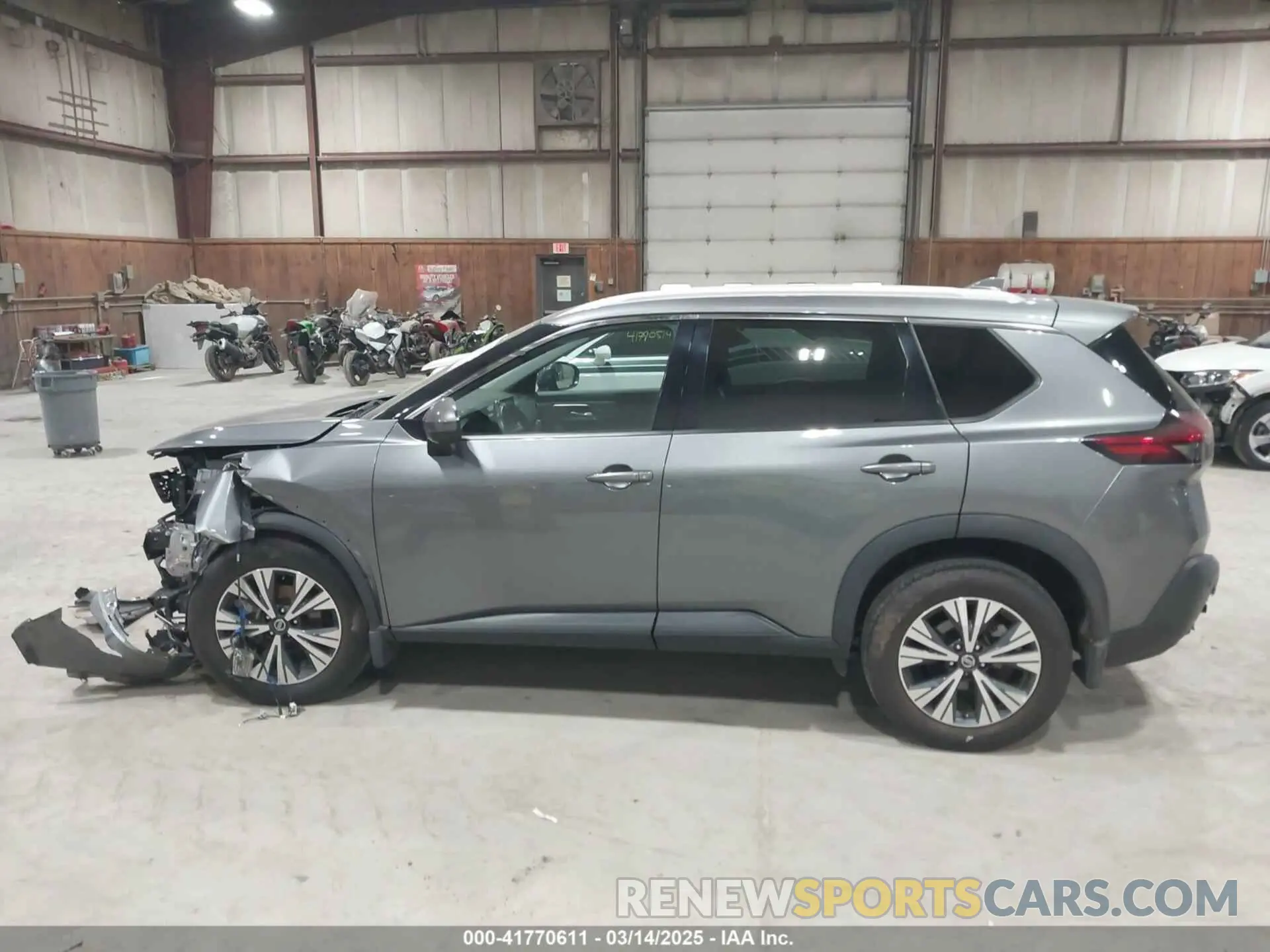 14 Photograph of a damaged car 5N1AT3BB1MC844611 NISSAN ROGUE 2021