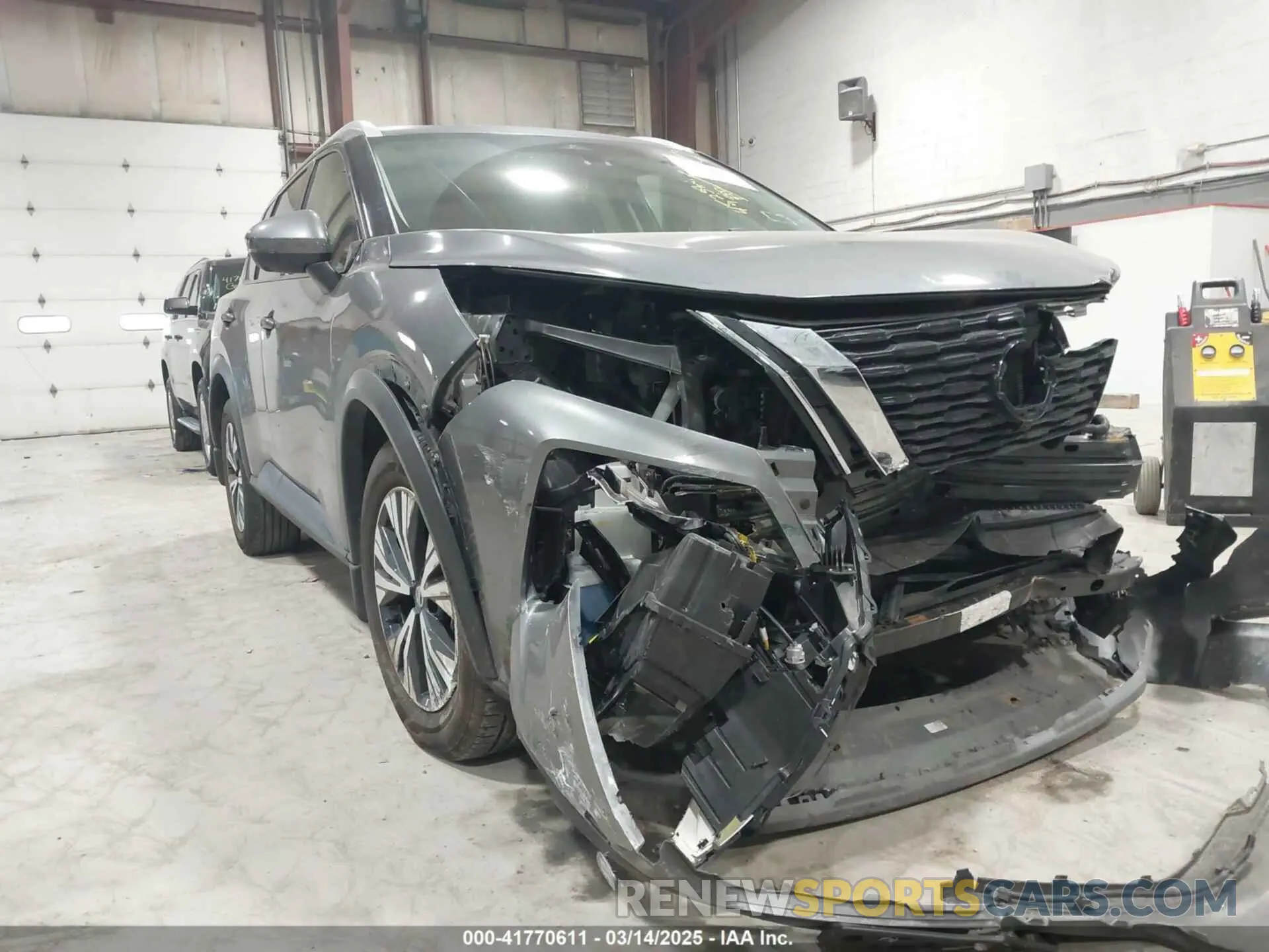 18 Photograph of a damaged car 5N1AT3BB1MC844611 NISSAN ROGUE 2021