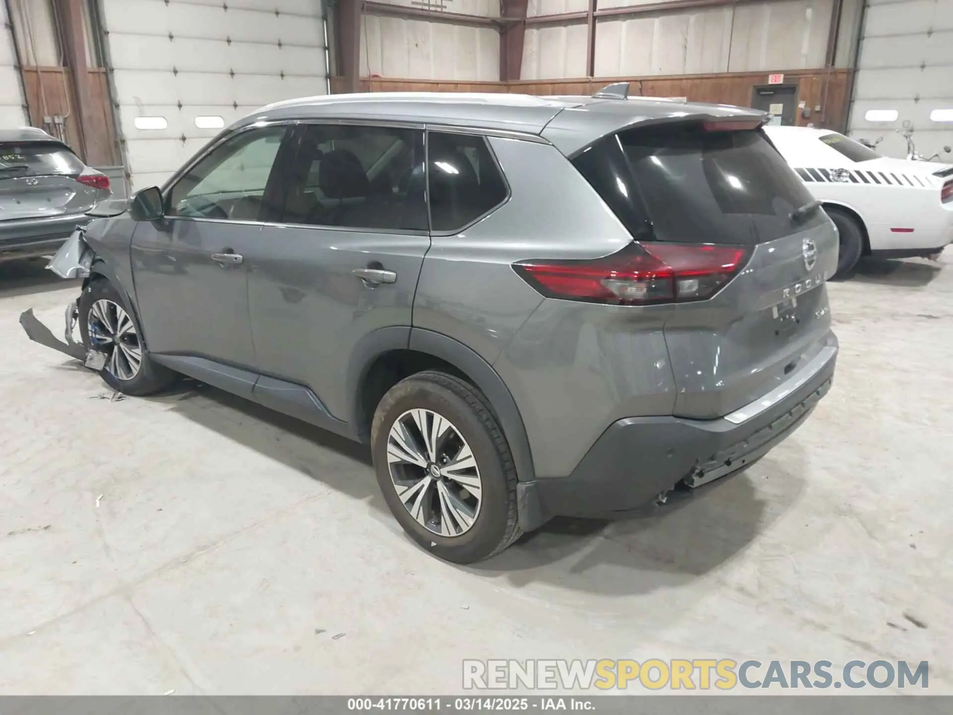 3 Photograph of a damaged car 5N1AT3BB1MC844611 NISSAN ROGUE 2021