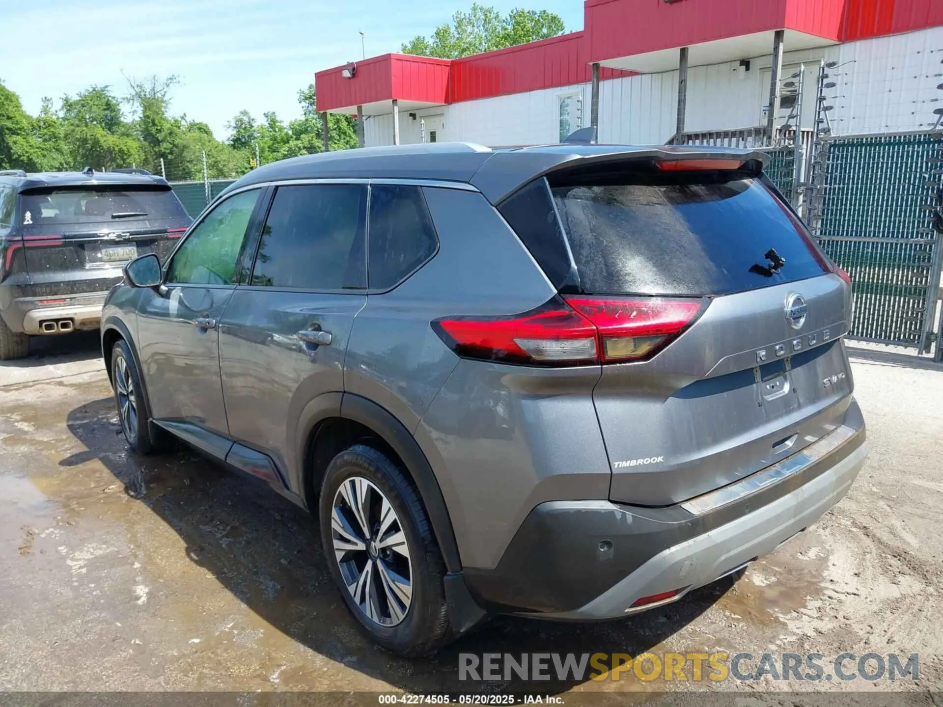 3 Photograph of a damaged car 5N1AT3BB1MC849730 NISSAN ROGUE 2021
