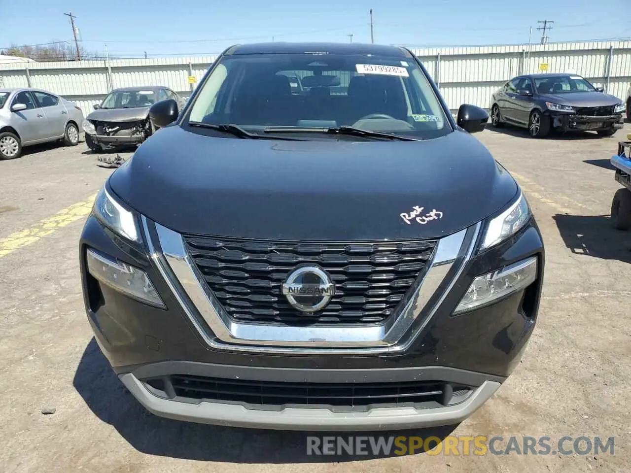 5 Photograph of a damaged car 5N1AT3BB2MC681161 NISSAN ROGUE 2021