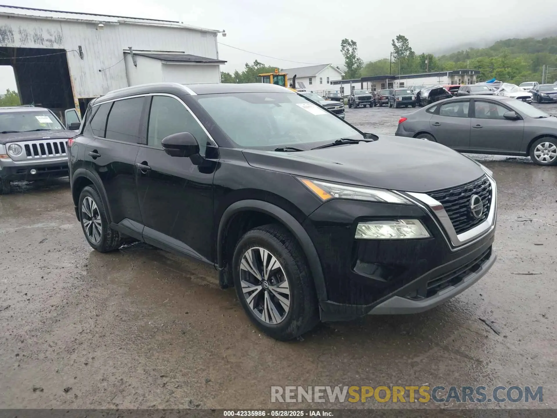 1 Photograph of a damaged car 5N1AT3BB2MC694699 NISSAN ROGUE 2021