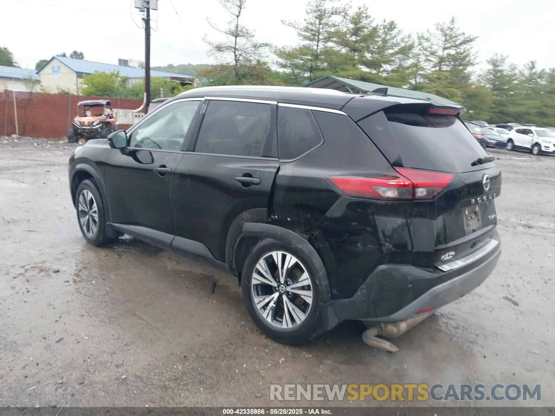 3 Photograph of a damaged car 5N1AT3BB2MC694699 NISSAN ROGUE 2021