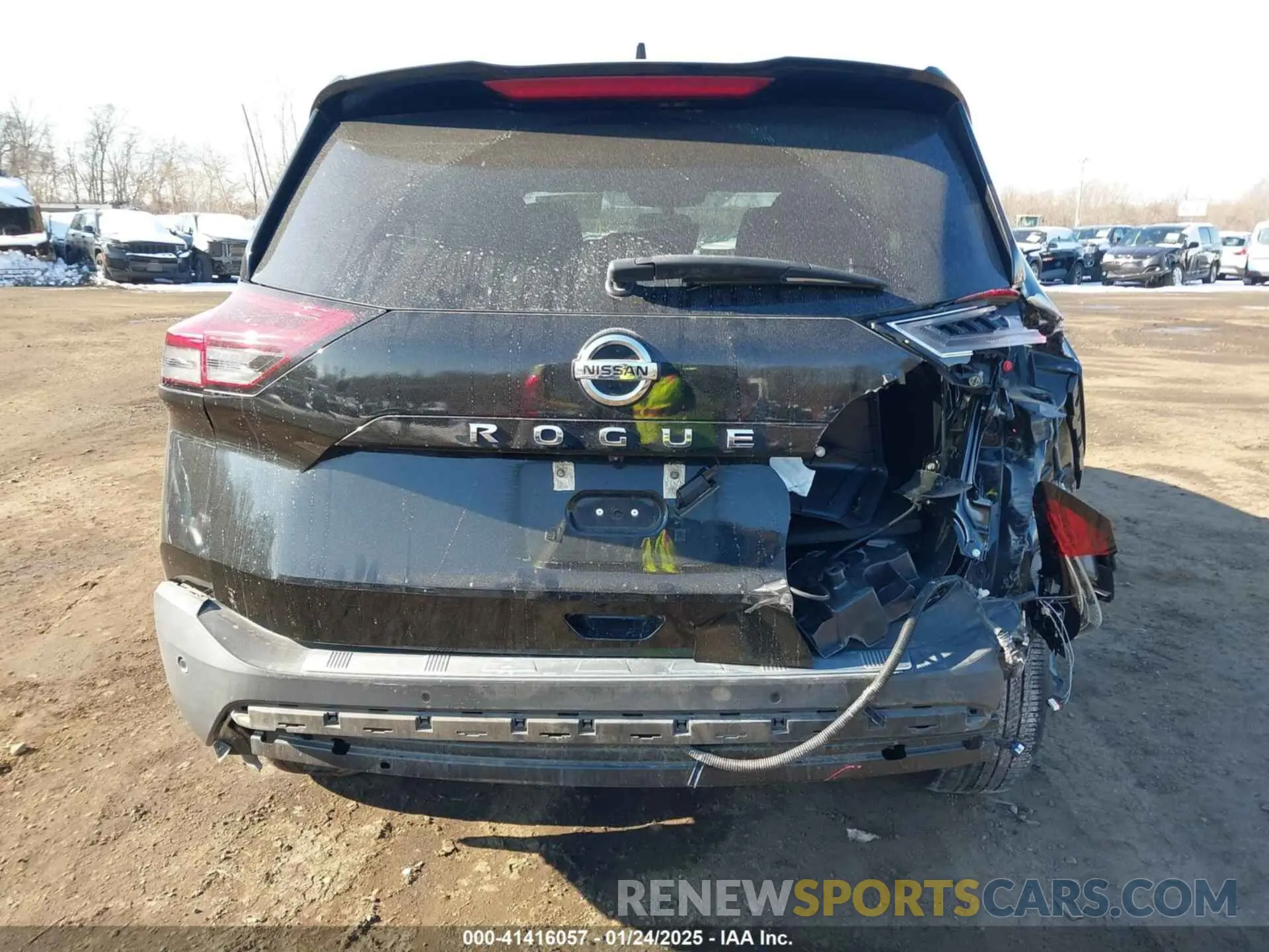 16 Photograph of a damaged car 5N1AT3BB2MC699157 NISSAN ROGUE 2021