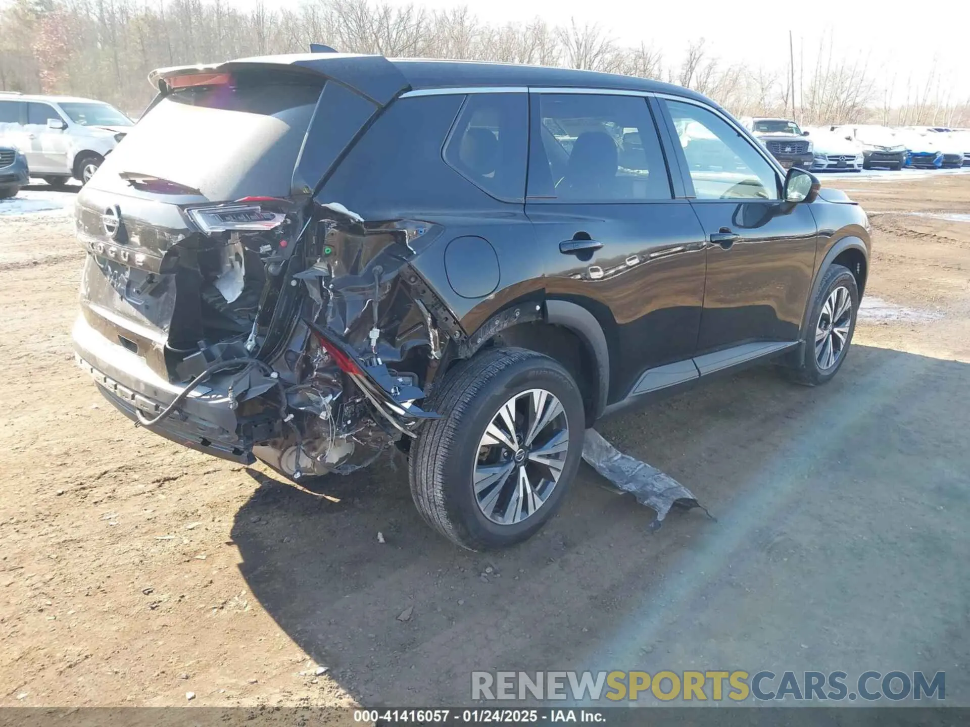 4 Photograph of a damaged car 5N1AT3BB2MC699157 NISSAN ROGUE 2021