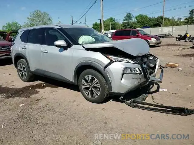 14 Photograph of a damaged car 5N1AT3BB2MC725305 NISSAN ROGUE 2021