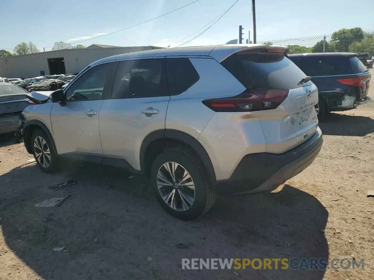 2 Photograph of a damaged car 5N1AT3BB2MC725305 NISSAN ROGUE 2021