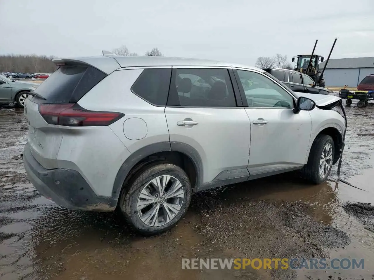 3 Photograph of a damaged car 5N1AT3BB2MC781535 NISSAN ROGUE 2021