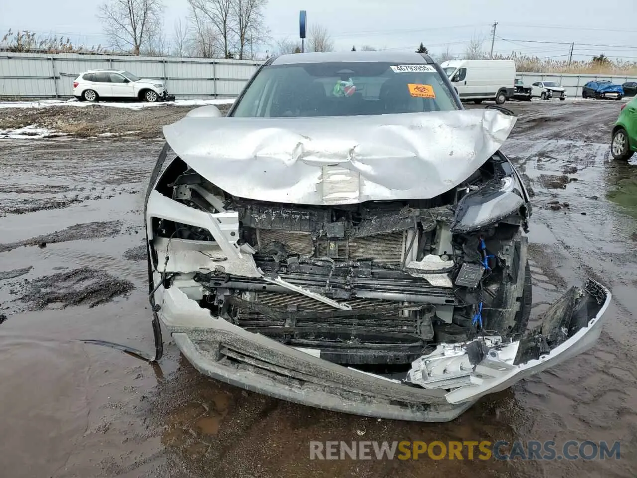 5 Photograph of a damaged car 5N1AT3BB2MC781535 NISSAN ROGUE 2021