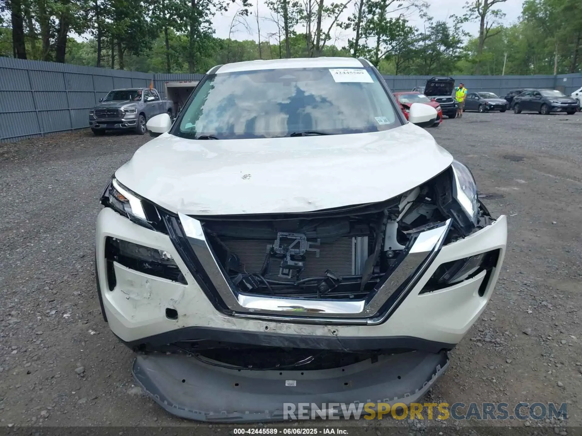 12 Photograph of a damaged car 5N1AT3BB2MC793975 NISSAN ROGUE 2021
