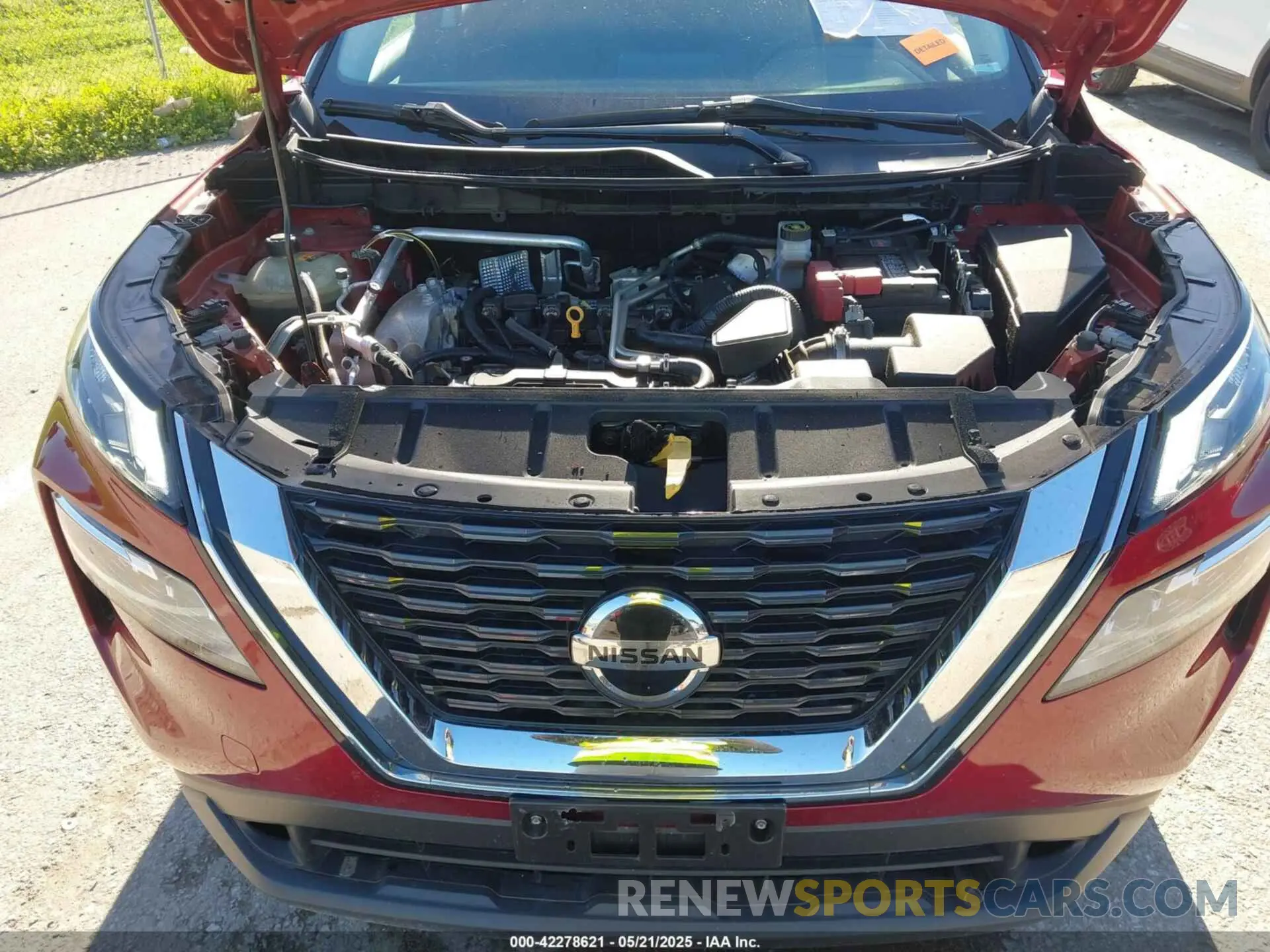10 Photograph of a damaged car 5N1AT3BB2MC803906 NISSAN ROGUE 2021