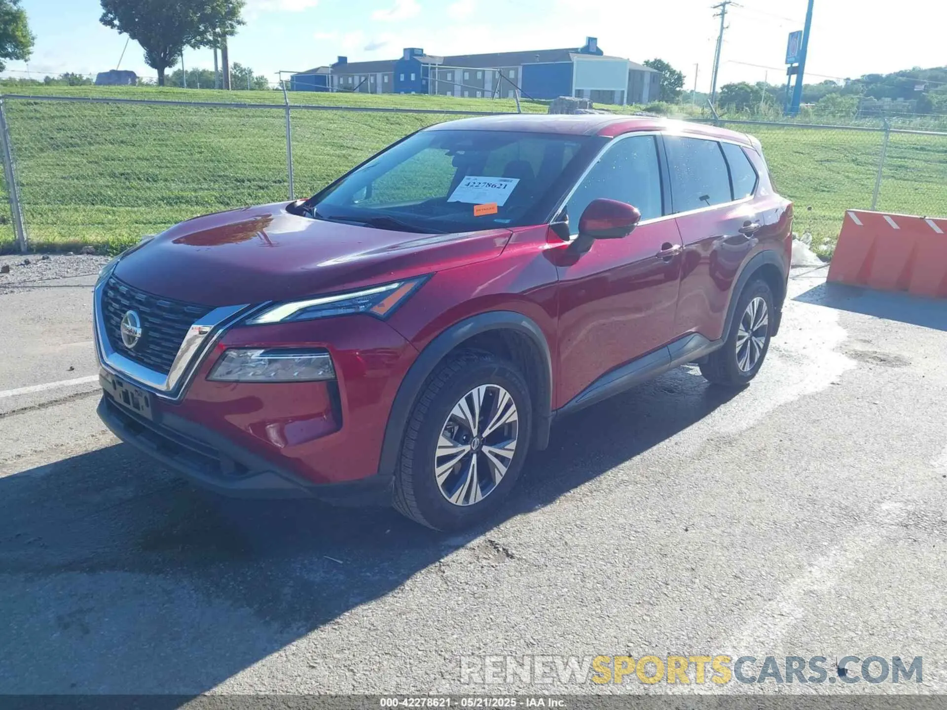2 Photograph of a damaged car 5N1AT3BB2MC803906 NISSAN ROGUE 2021