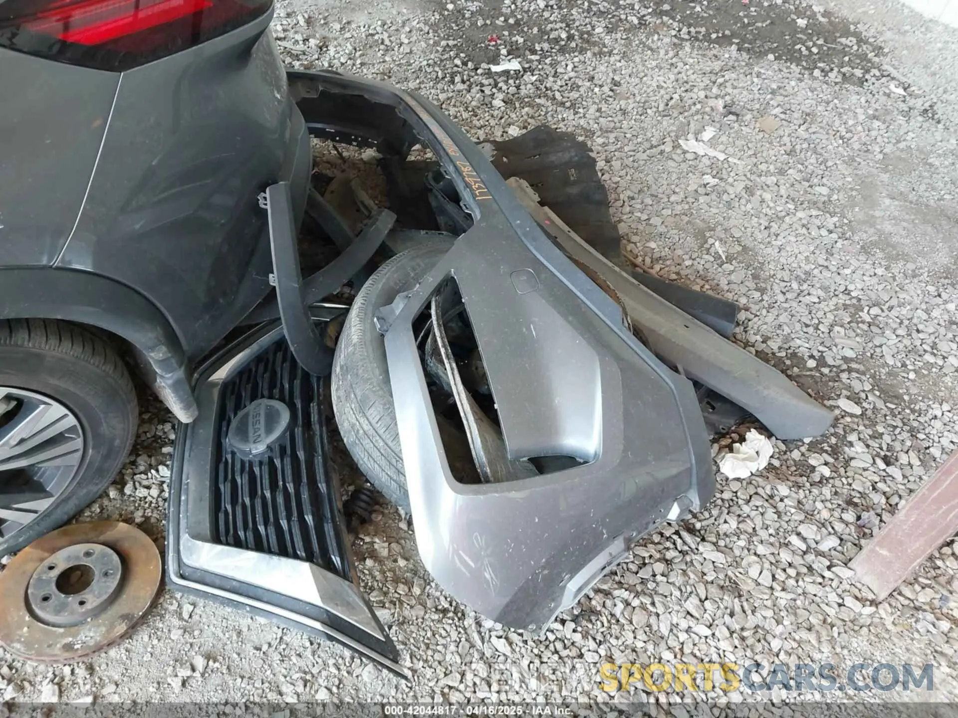 12 Photograph of a damaged car 5N1AT3BB2MC809642 NISSAN ROGUE 2021