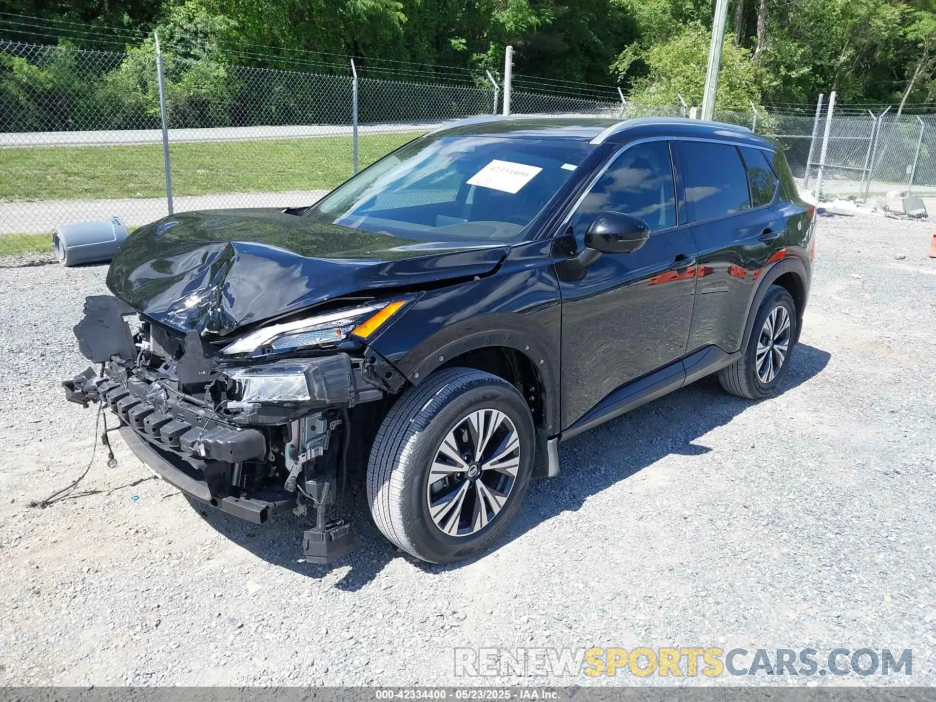 2 Photograph of a damaged car 5N1AT3BB3MC696719 NISSAN ROGUE 2021
