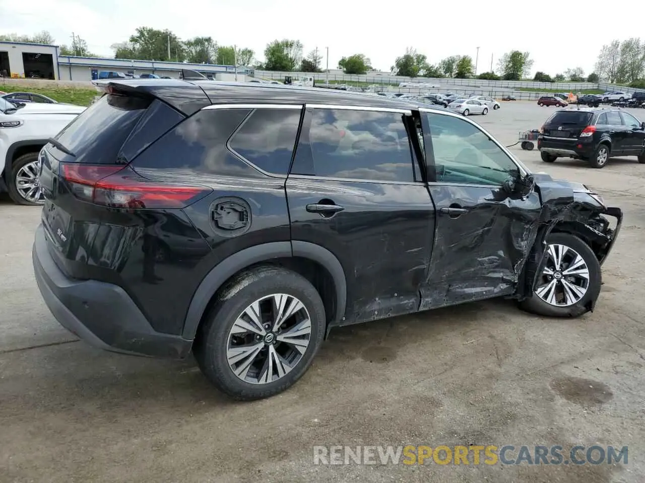 3 Photograph of a damaged car 5N1AT3BB3MC765957 NISSAN ROGUE 2021
