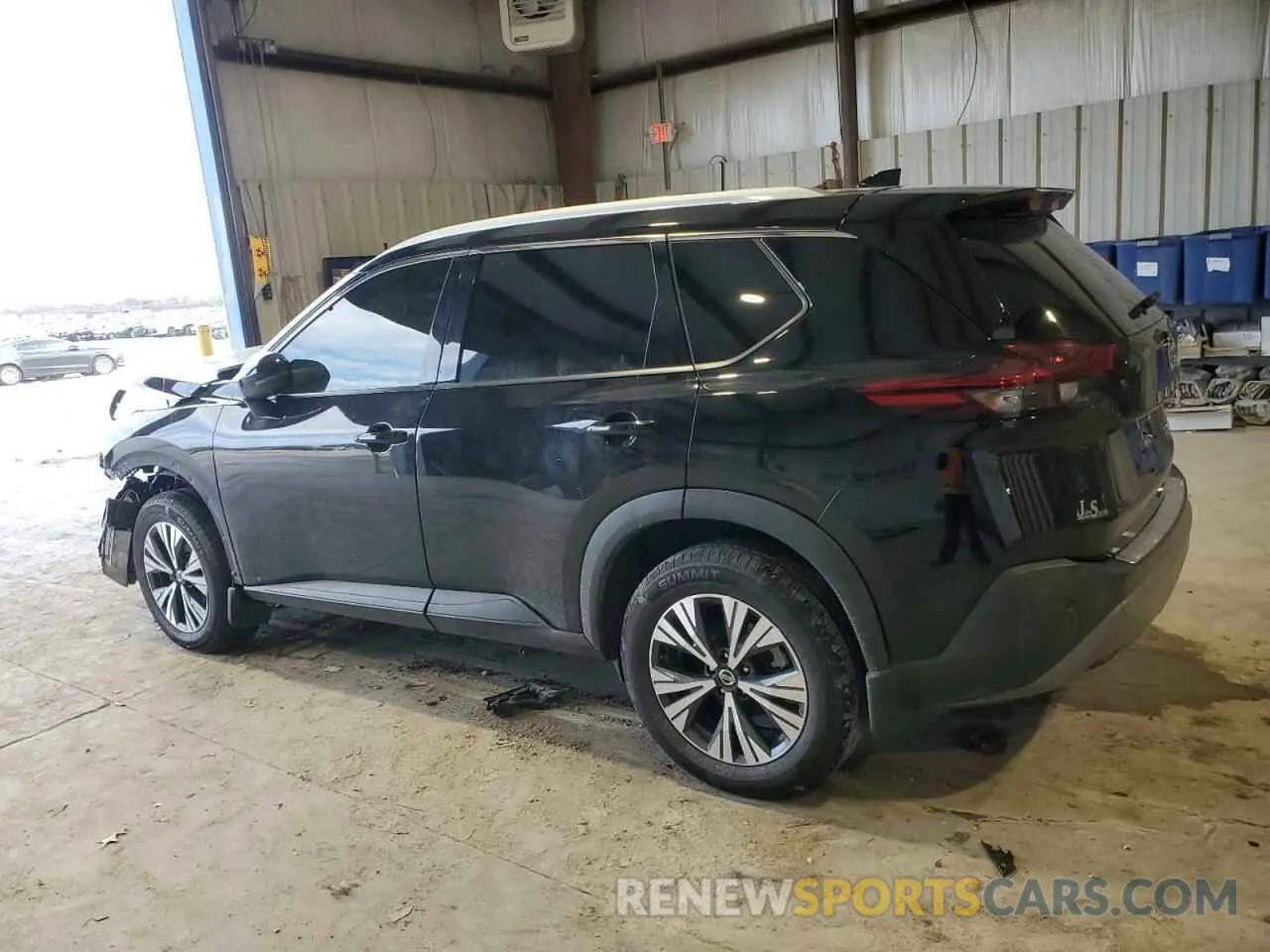 2 Photograph of a damaged car 5N1AT3BB3MC786677 NISSAN ROGUE 2021