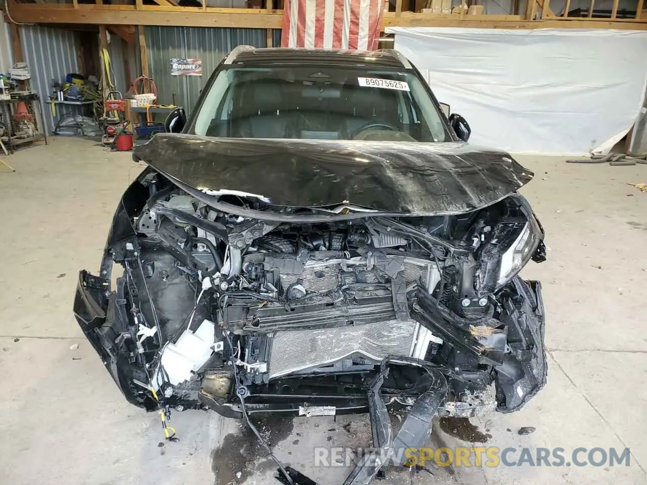 5 Photograph of a damaged car 5N1AT3BB3MC786677 NISSAN ROGUE 2021