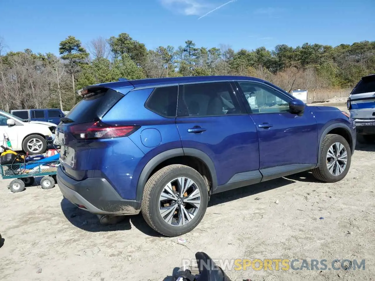 3 Photograph of a damaged car 5N1AT3BB3MC788851 NISSAN ROGUE 2021
