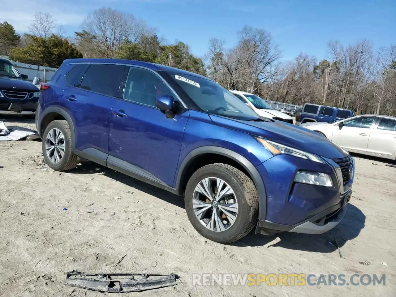4 Photograph of a damaged car 5N1AT3BB3MC788851 NISSAN ROGUE 2021