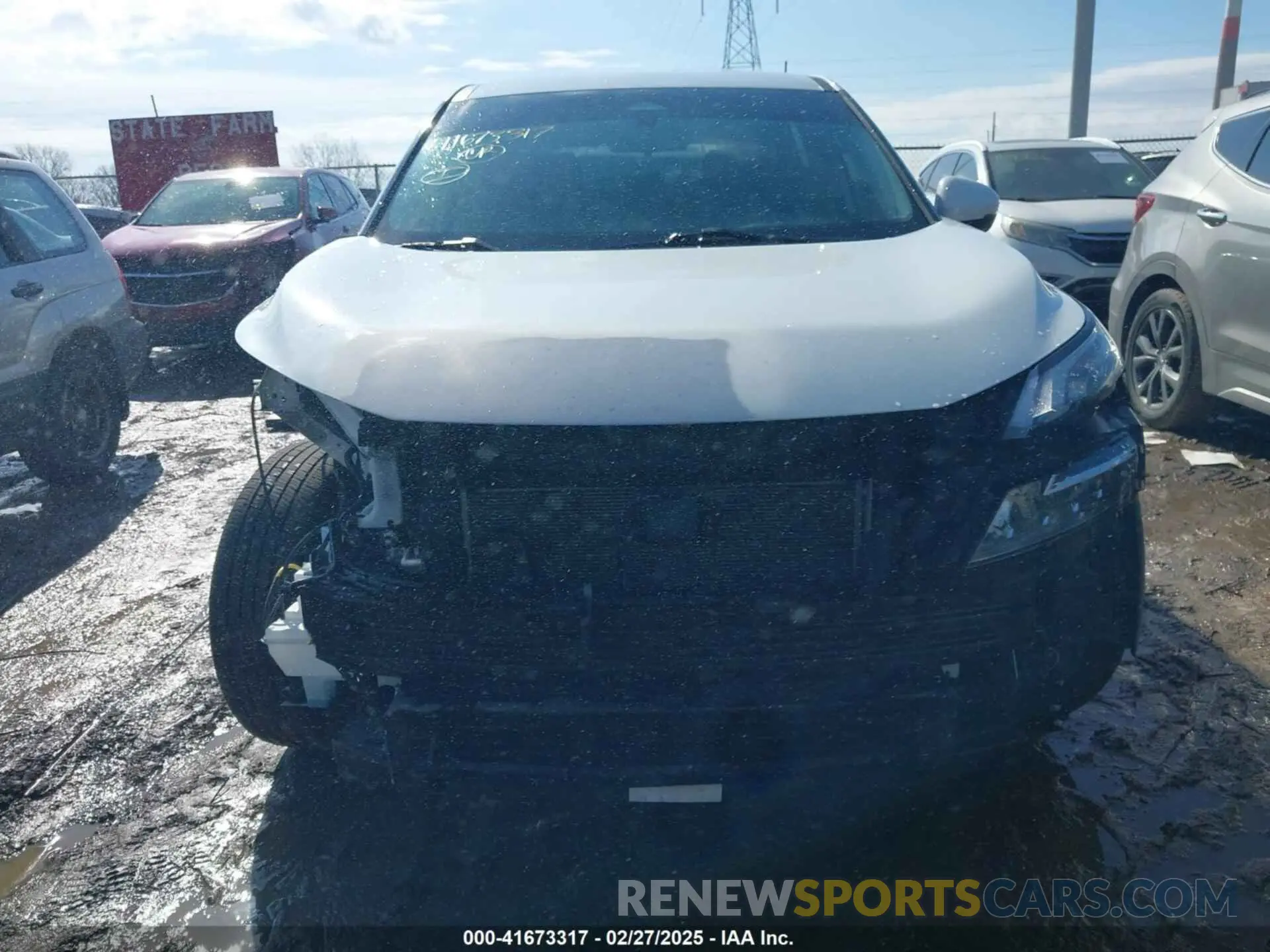 13 Photograph of a damaged car 5N1AT3BB3MC794035 NISSAN ROGUE 2021