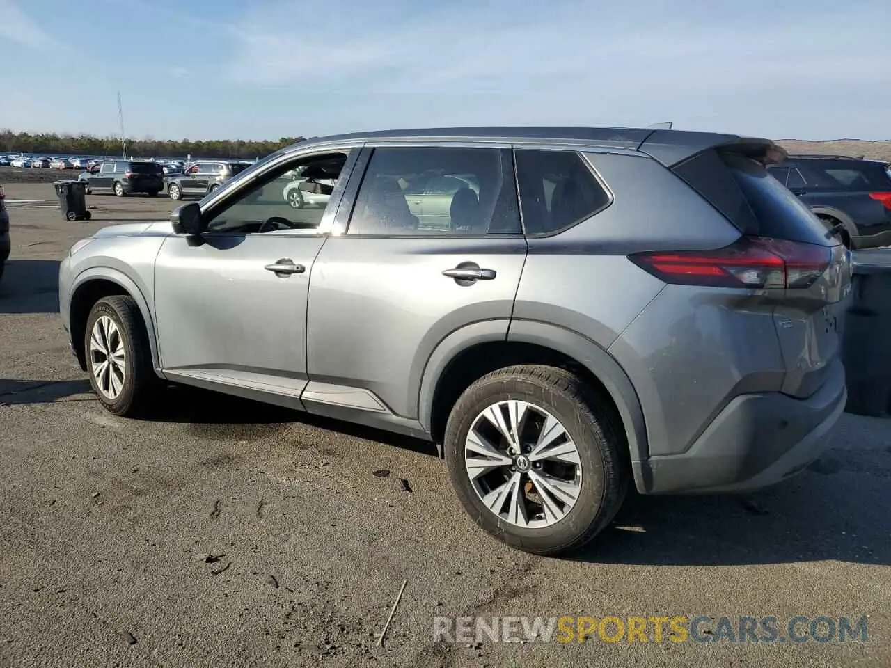 2 Photograph of a damaged car 5N1AT3BB4MC703595 NISSAN ROGUE 2021
