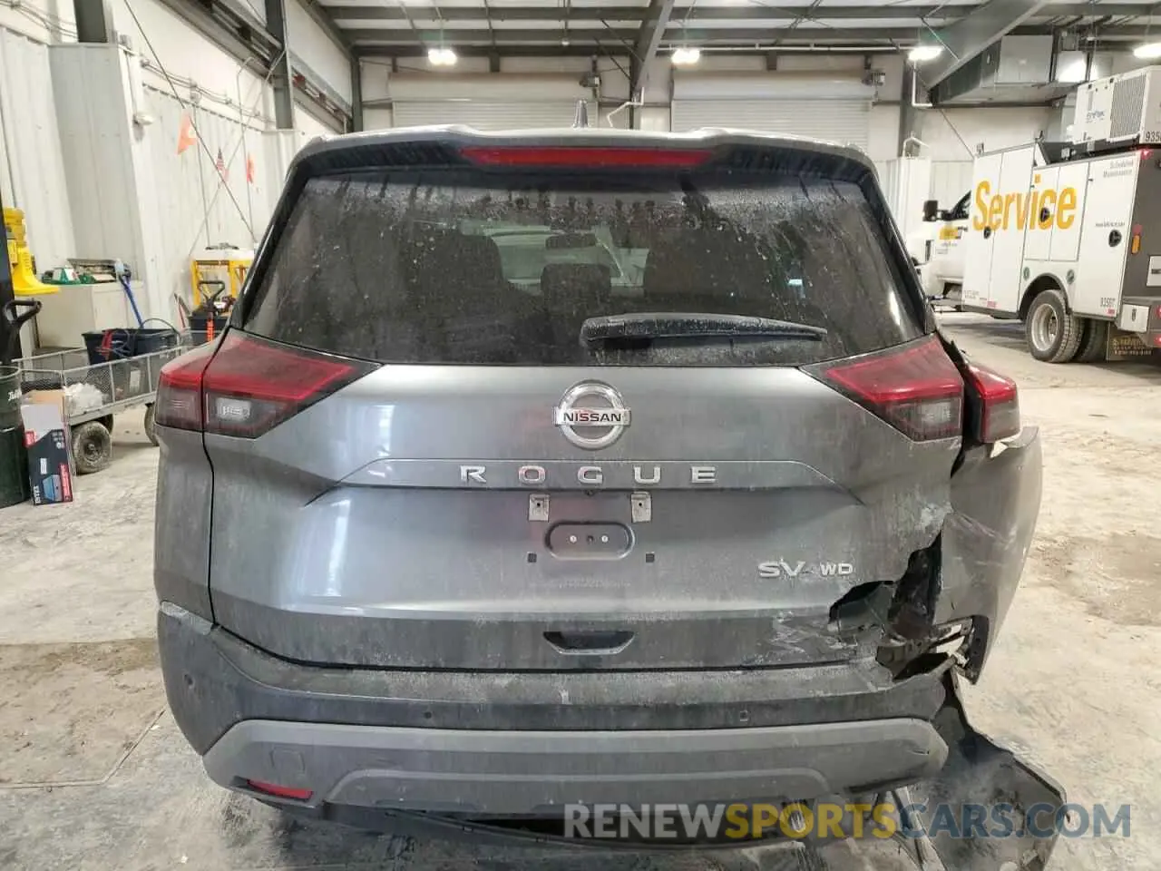 6 Photograph of a damaged car 5N1AT3BB4MC719778 NISSAN ROGUE 2021