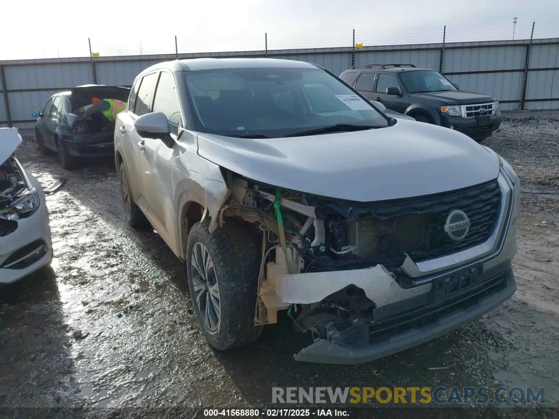 1 Photograph of a damaged car 5N1AT3BB4MC719845 NISSAN ROGUE 2021