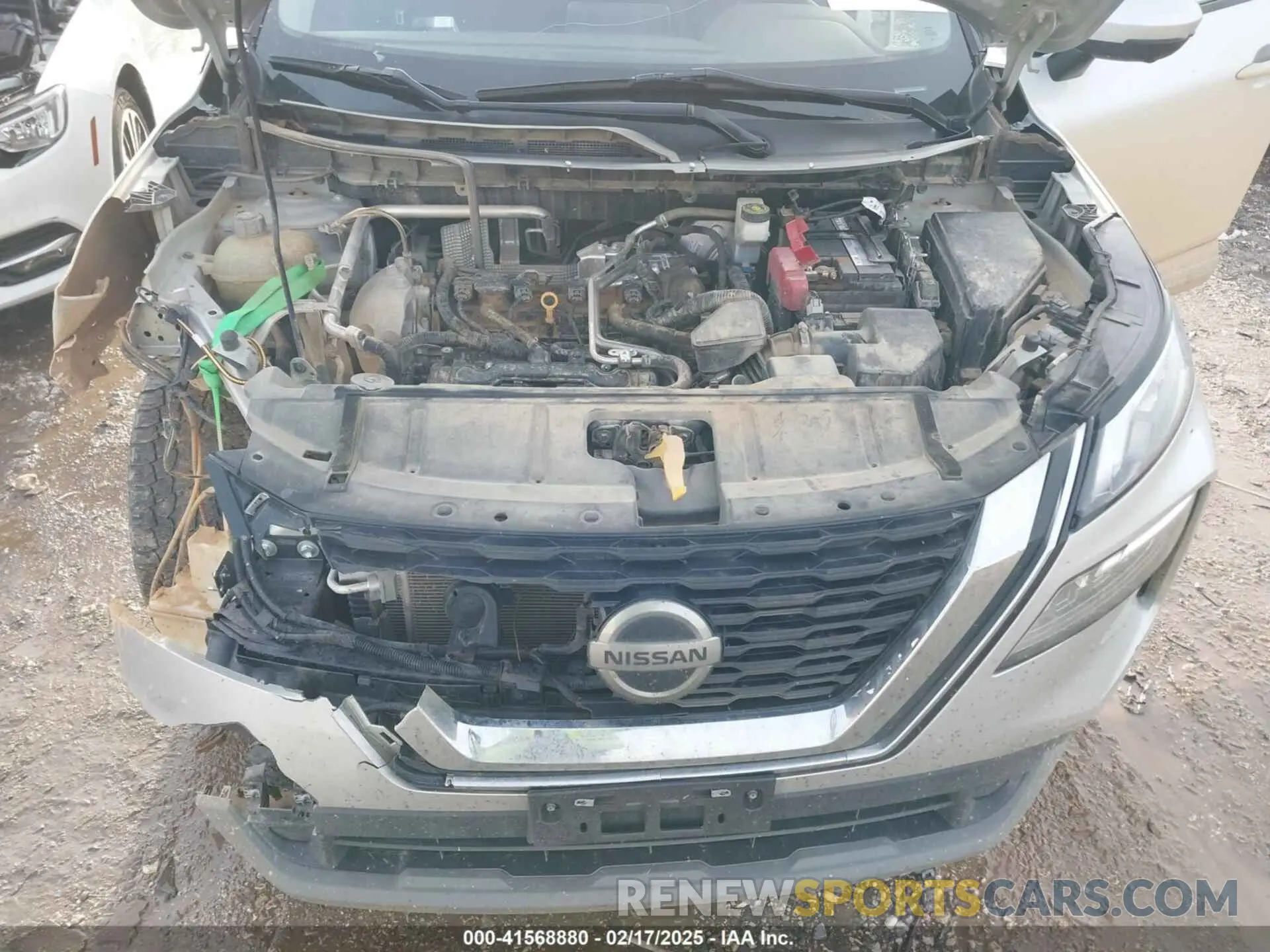 10 Photograph of a damaged car 5N1AT3BB4MC719845 NISSAN ROGUE 2021