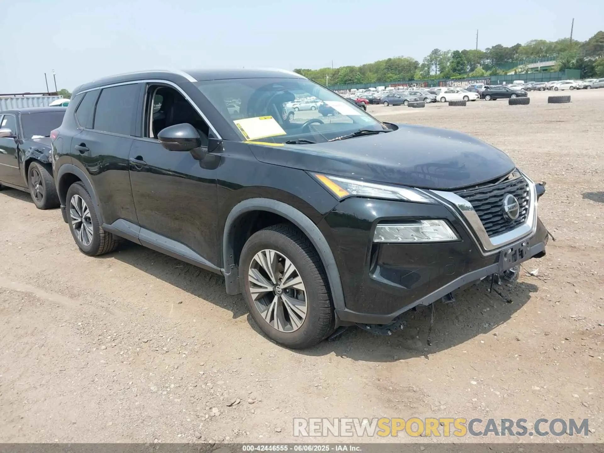 1 Photograph of a damaged car 5N1AT3BB4MC722003 NISSAN ROGUE 2021